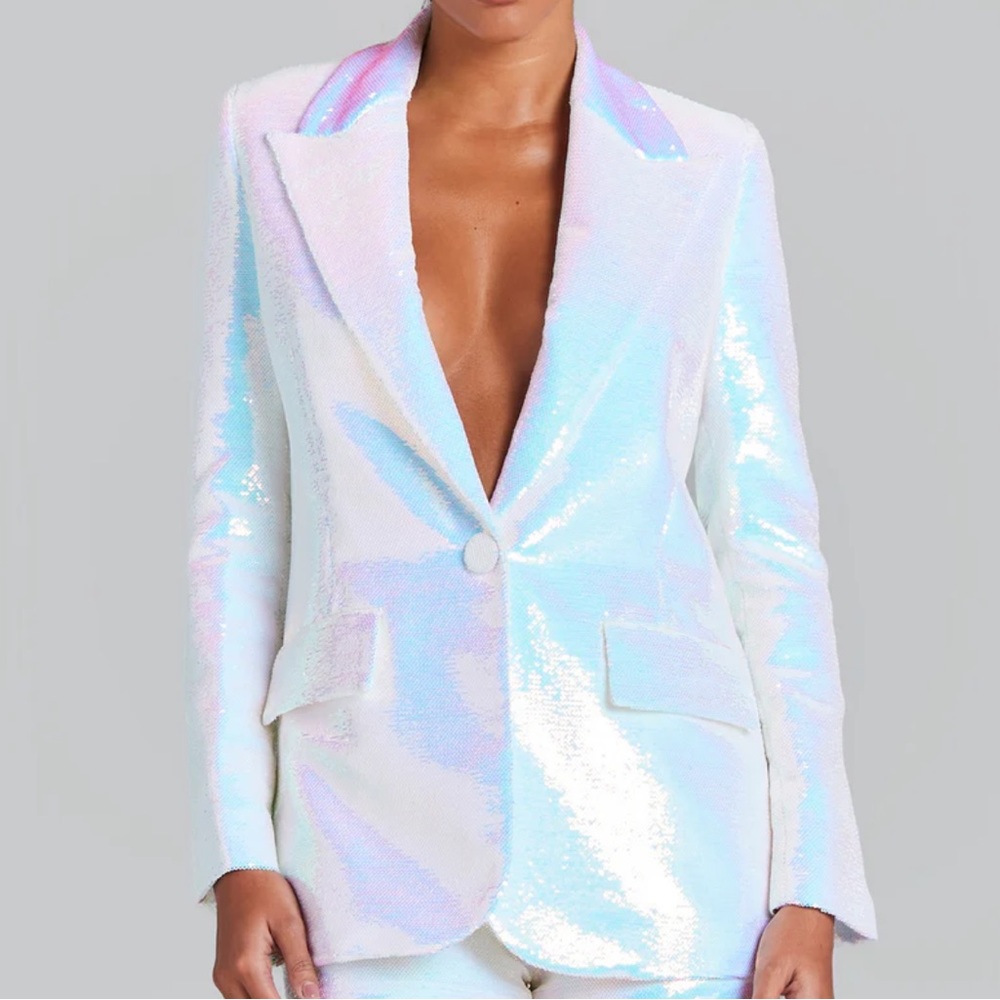 Nadine Merabi Karla White Blazer (brand new - tag attached)